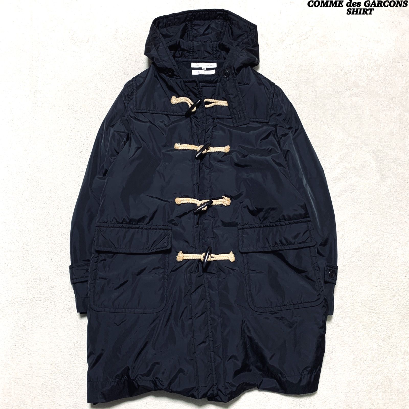 COMME des GARCONS SHIRT ダッフルコート 中綿ダウンジャケット