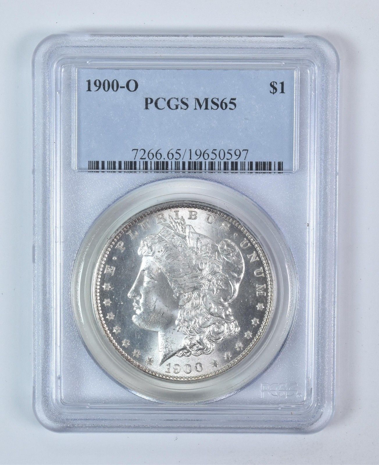 1900-O モルガン銀貨 MS65 PCGS ブルーラベル - メルカリ