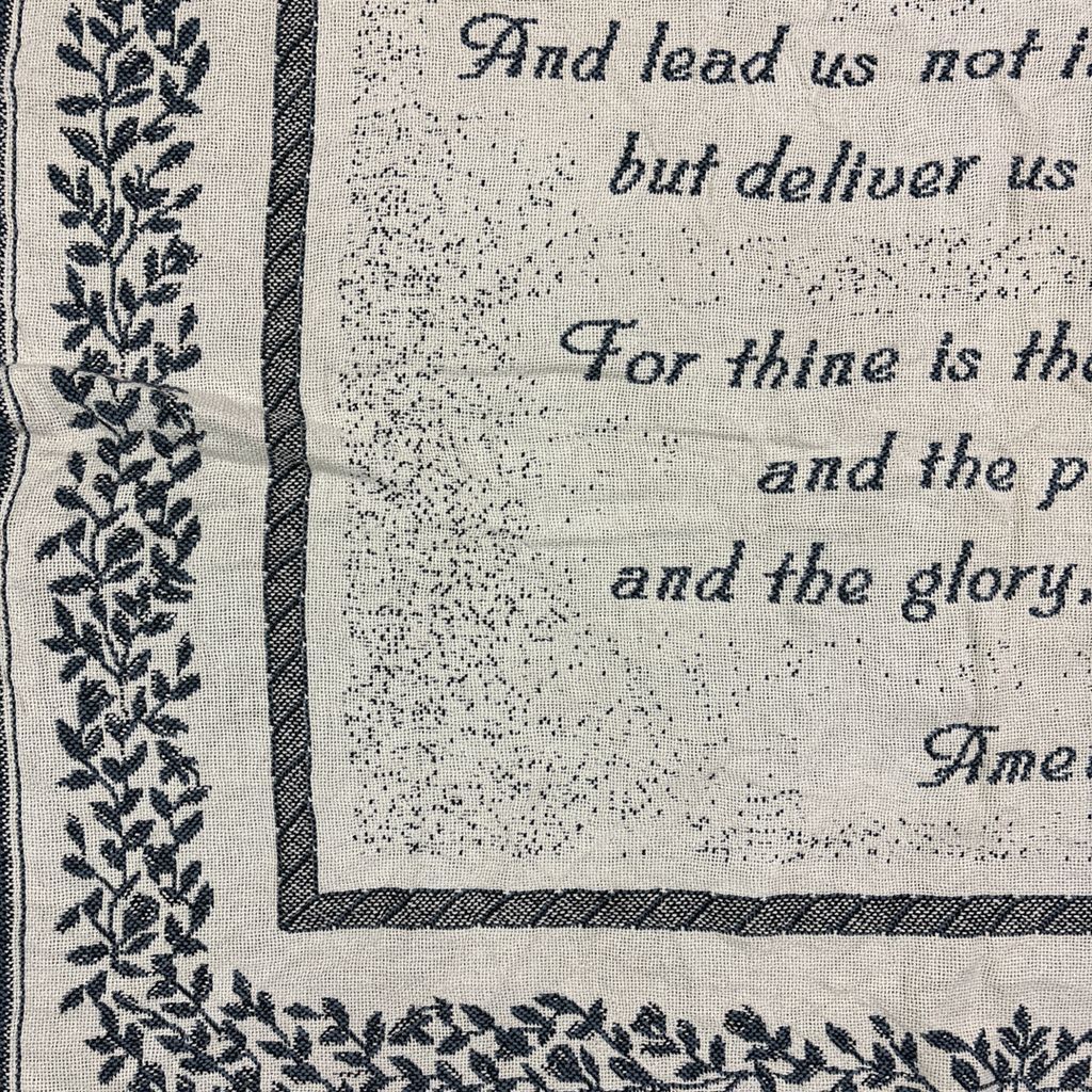 vintageラグ ブランケット マルチカバー タペストリー USA製 宗教