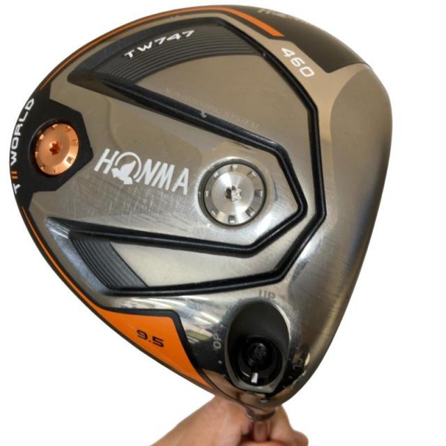 【中古ゴルフクラブ】本間ゴルフ　TOUR WORLD　TOUR WORLD TW747 460 ドライバー VIZARD FP-6　シャフト：VIZARD FP-6 中古】 本間ゴルフ TOUR WORLD TW747 460 9.5° ドライバー DR VIZARD