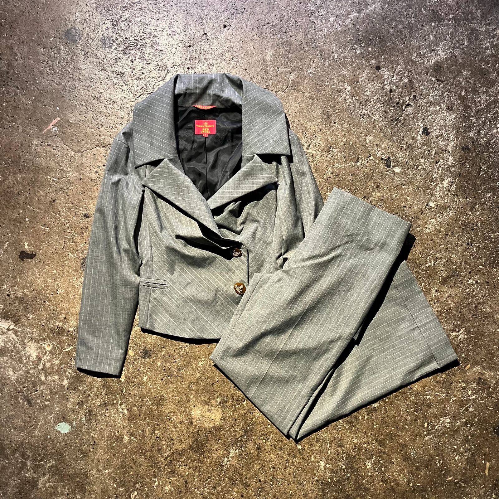 【Vivienne Westwood】ストライプ セットアップ 3点セット 楽天市場】Vivienne Westwood ヴィヴィアンウエストウッド RED LABEL