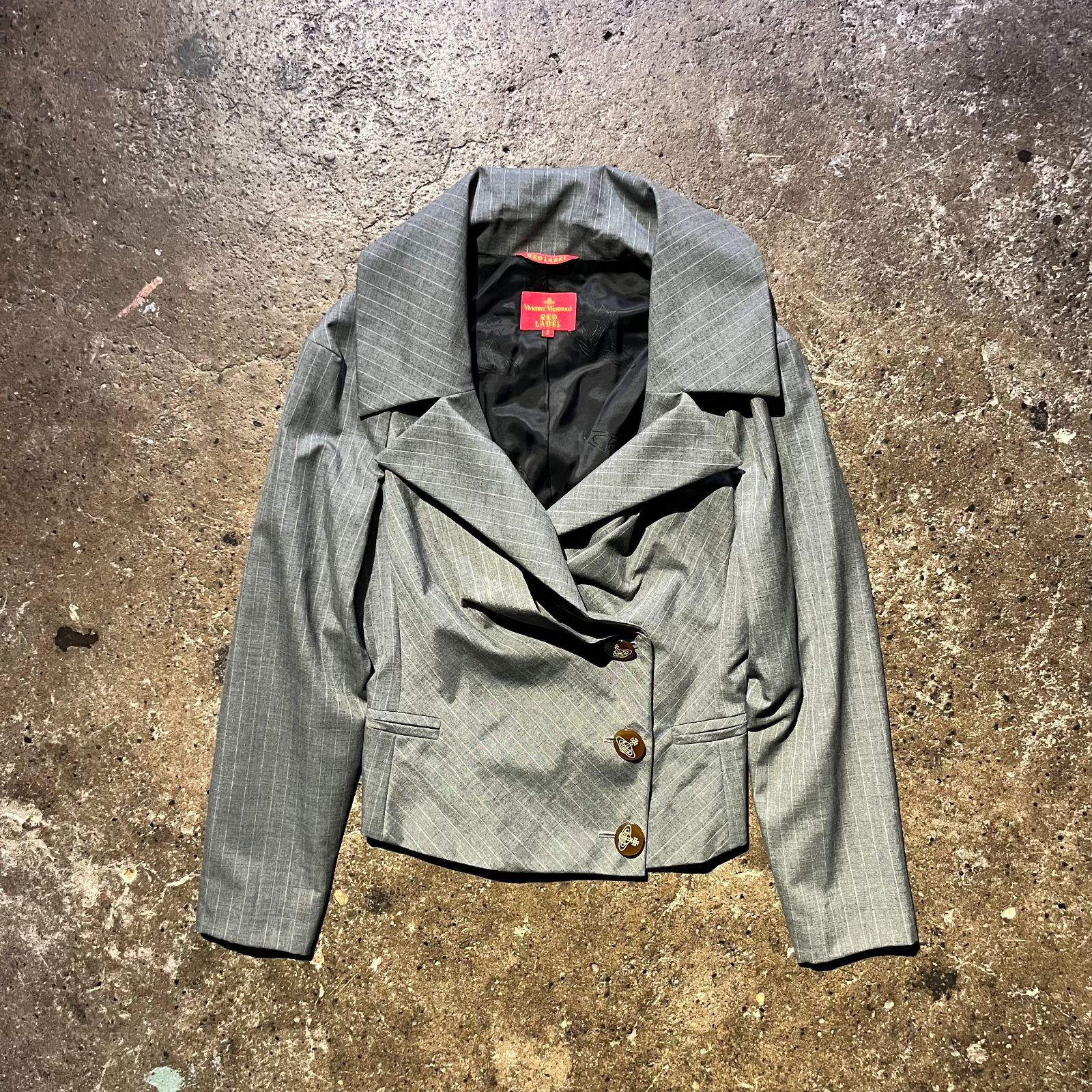 【Vivienne Westwood】ストライプ セットアップ 3点セット ☆Vivienne Westwood MAN☆ストライプセットアップ！ - メルカリ
