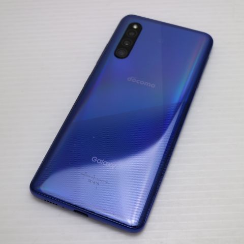 超美品 SC-41A Galaxy A41 ブルー スマホ 白ロム 土日祝発送OK 08000