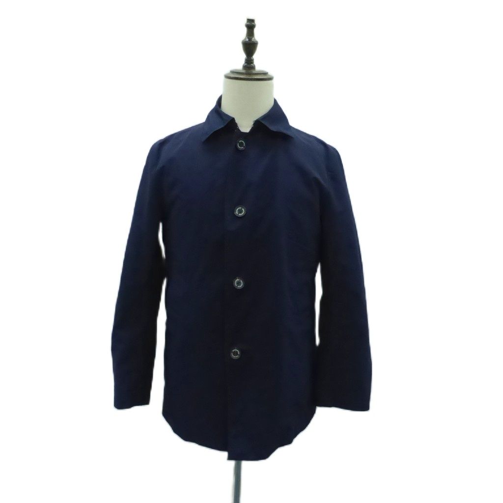 【セール】マッキントッシュフィロソフィー　トロッターコートネイビー40 トロッター コート HUNTLEY（ハントリー) フラットギャバジン(コート