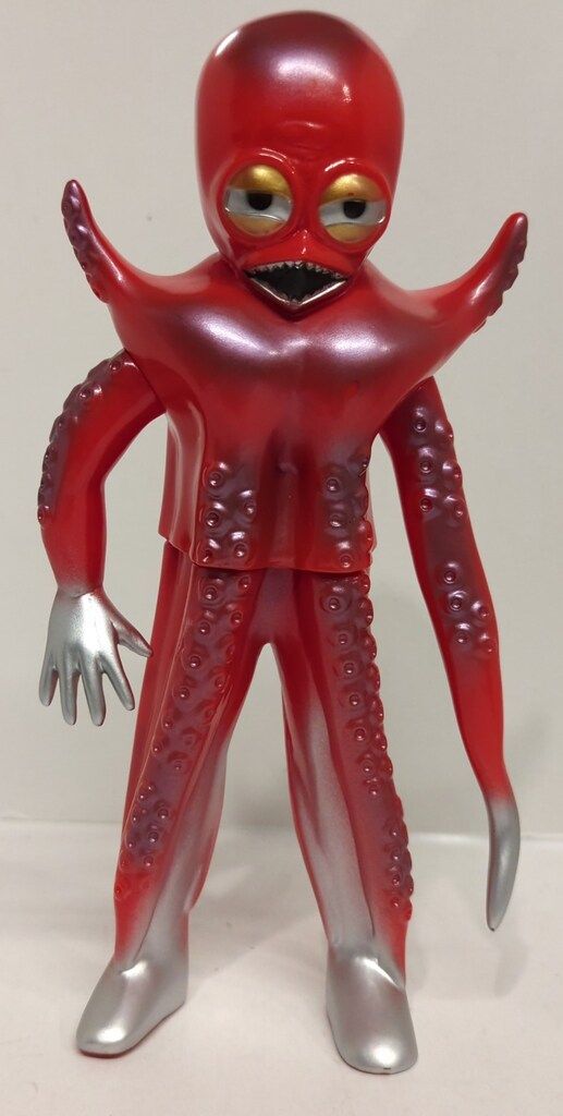 レインボー造型　ウデゲルゲ　クチビルゲ　ソフビ　超人怪人工房　バロム1 Amazon.co.jp: ウデゲルゲ & クチビルゲ 2体セット 超人バロム1