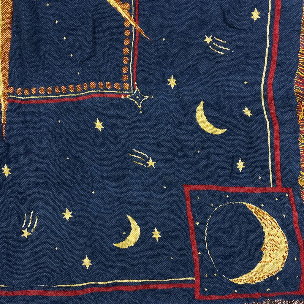 vintageラグ ブランケット マルチカバー タペストリー 90s 1992年 太陽