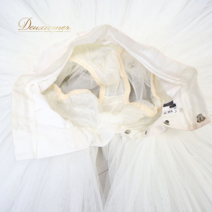 チャコット　衣装　ロマンティックチュチュ　size5 白　発表会　コンクール リーズ スポーツ チャコット 衣装 ロマンティックチュチュ size5 白