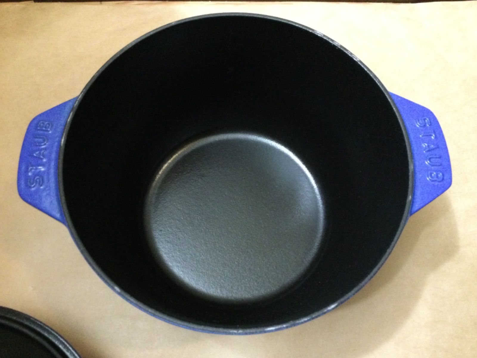 未使用 ストウブ Staub ラ・ココット de GOHAN L 20cm ブルーベリー