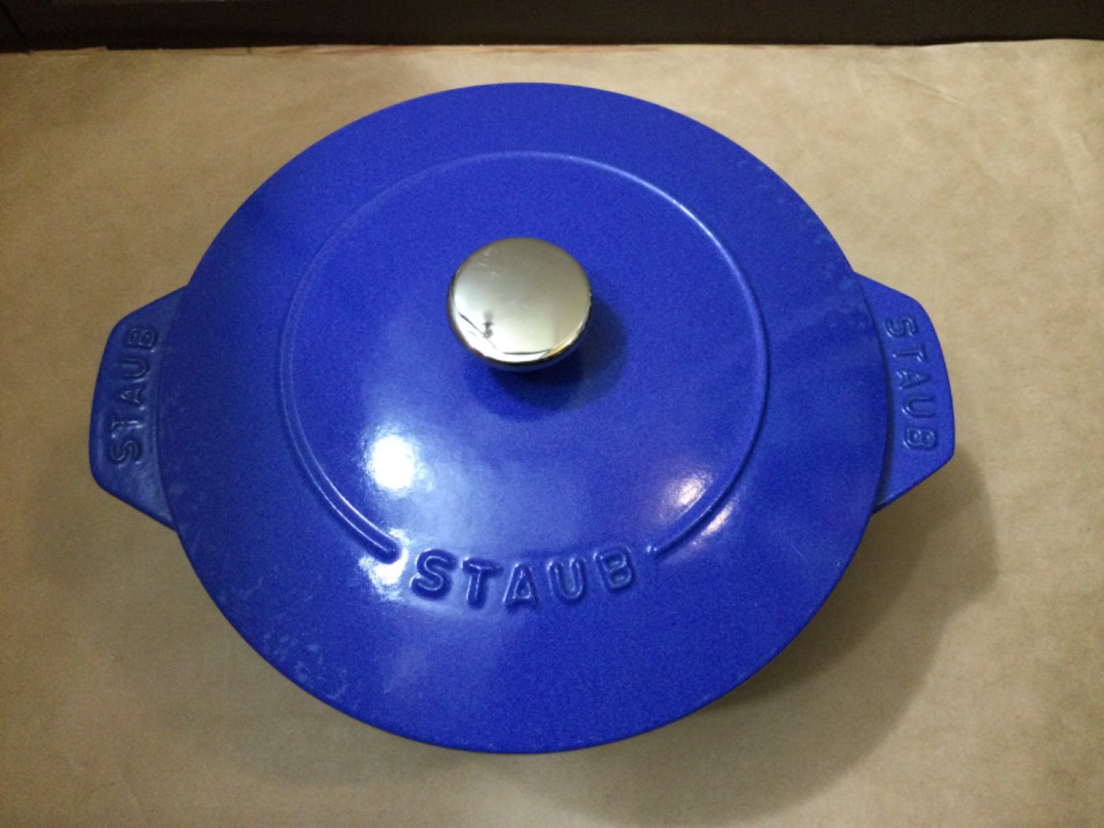 未使用 ストウブ Staub ラ・ココット de GOHAN L 20cm ブルーベリー