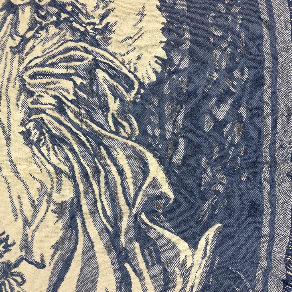 vintageラグ カーペット マルチカバー、イエス・キリスト 宗教 585 vintageラグ ブランケット マルチカバー タペストリー 名所 ビーバー