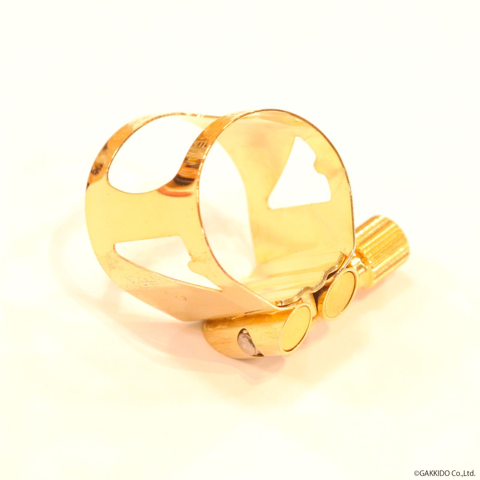 HIBIKI アルトサックスリガチャー 真鍮GP 中古品 HIBIKI アルトサックスリガチャー 真鍮GP 中古品