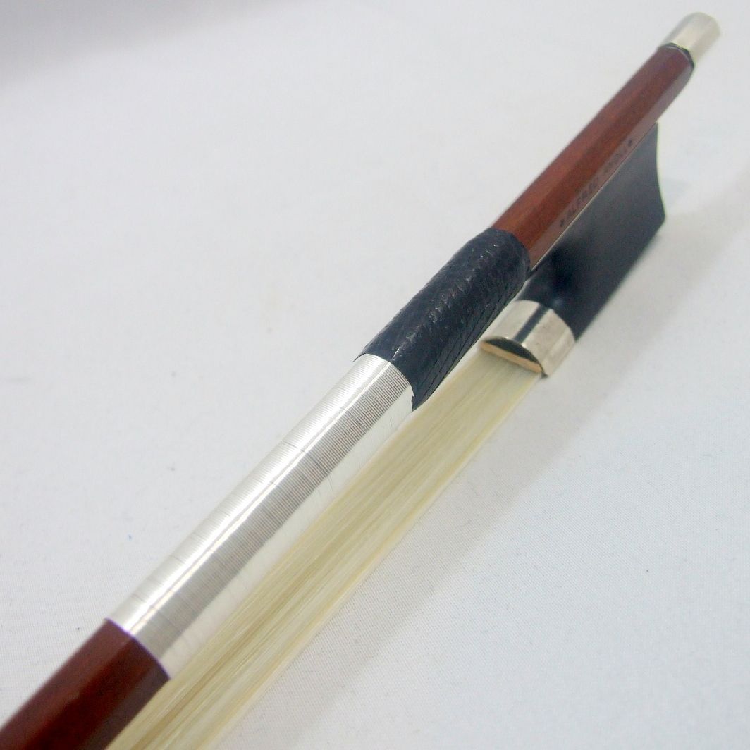 オールド　バイオリン弓　ドイツ製　フェルナンブコ　M.BAUSCH オールドバイオリン弓ドイツ製フェルナンブコM.BAUSCH