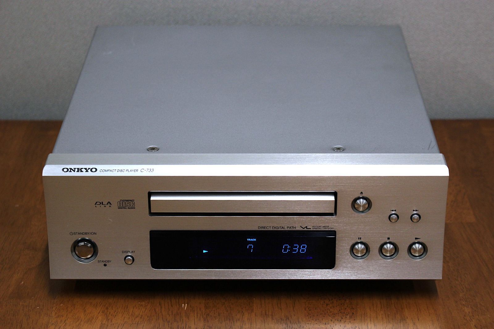 ONKYO INTEC CDプレーヤー C-733 美品 ONKYO INTEC CDプレーヤー C-733 美品 ONKYO : C-733 - 中古