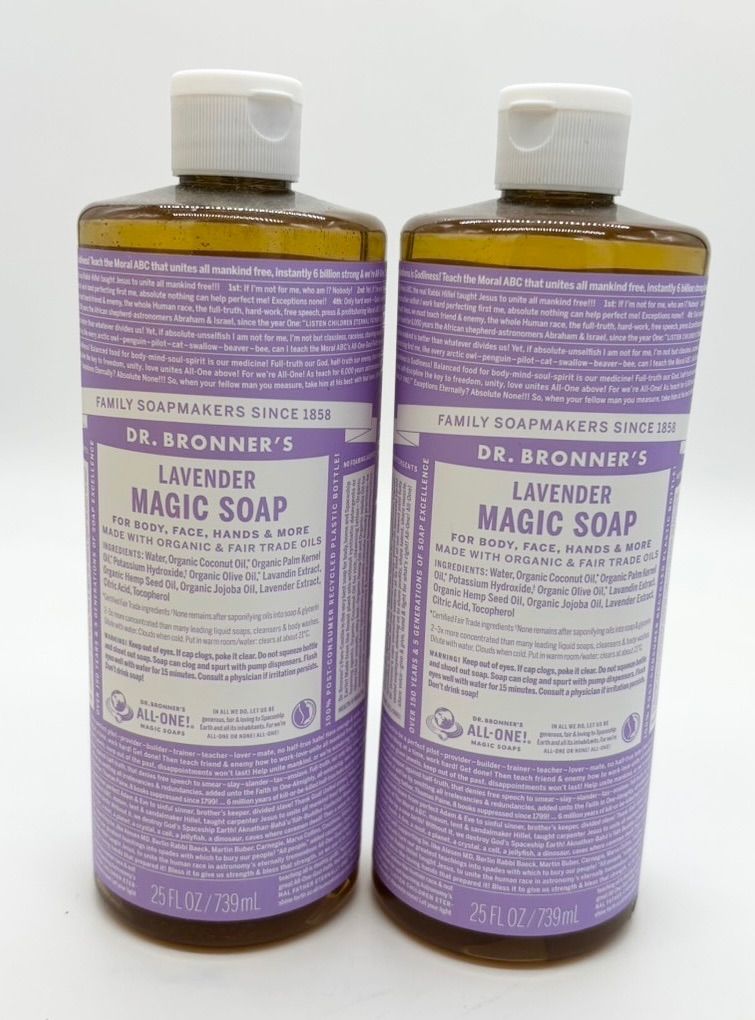 ドクターブロナー マジックソープ ラベンダー【739ml×2本セット