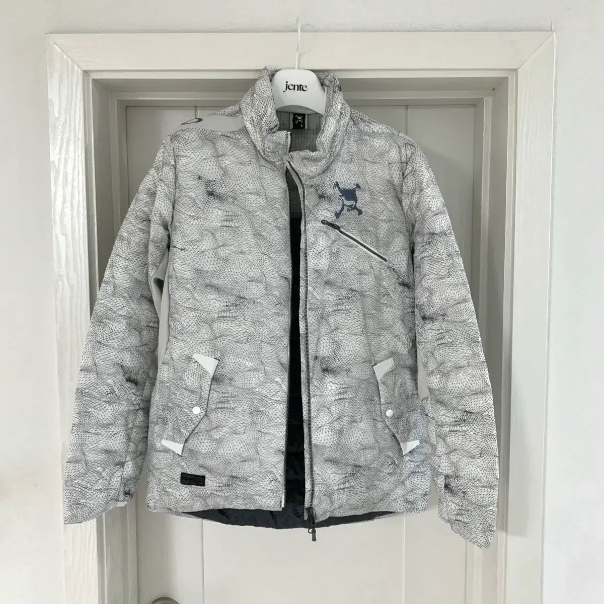 オークリー スカル ダウン ジャケット 17FW ジャパン 別注 Y2K コア L