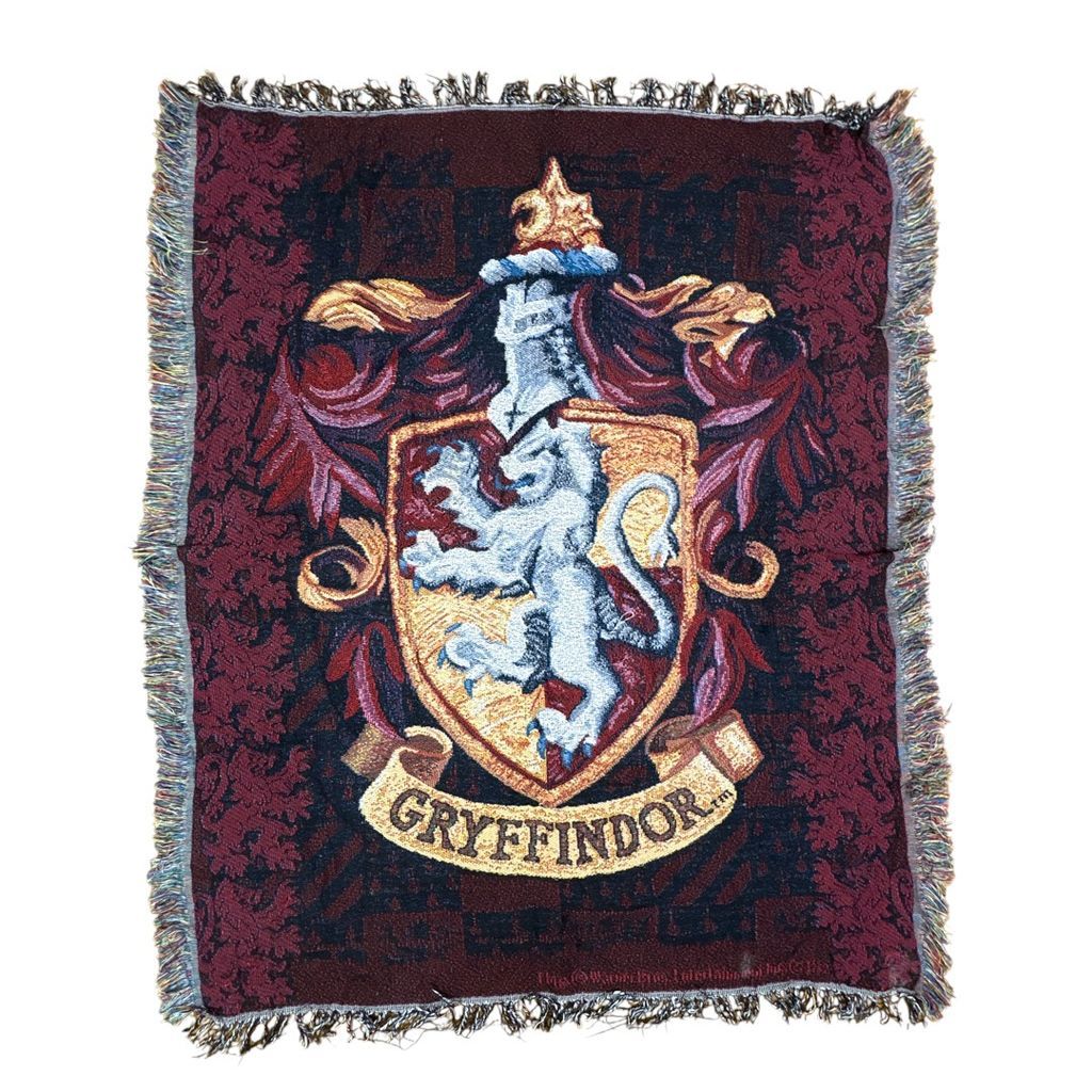 ラグ ブランケット マルチカバー タペストリー ハリーポッター Harry Potter グリフィンドール ホグワーツ エンブレム 紋章 2334