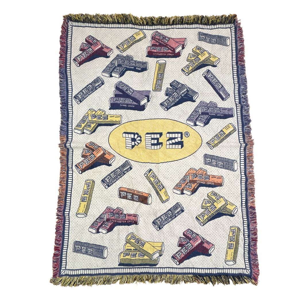 vintageラグ ブランケット マルチカバー タペストリー PEZ ペッツ