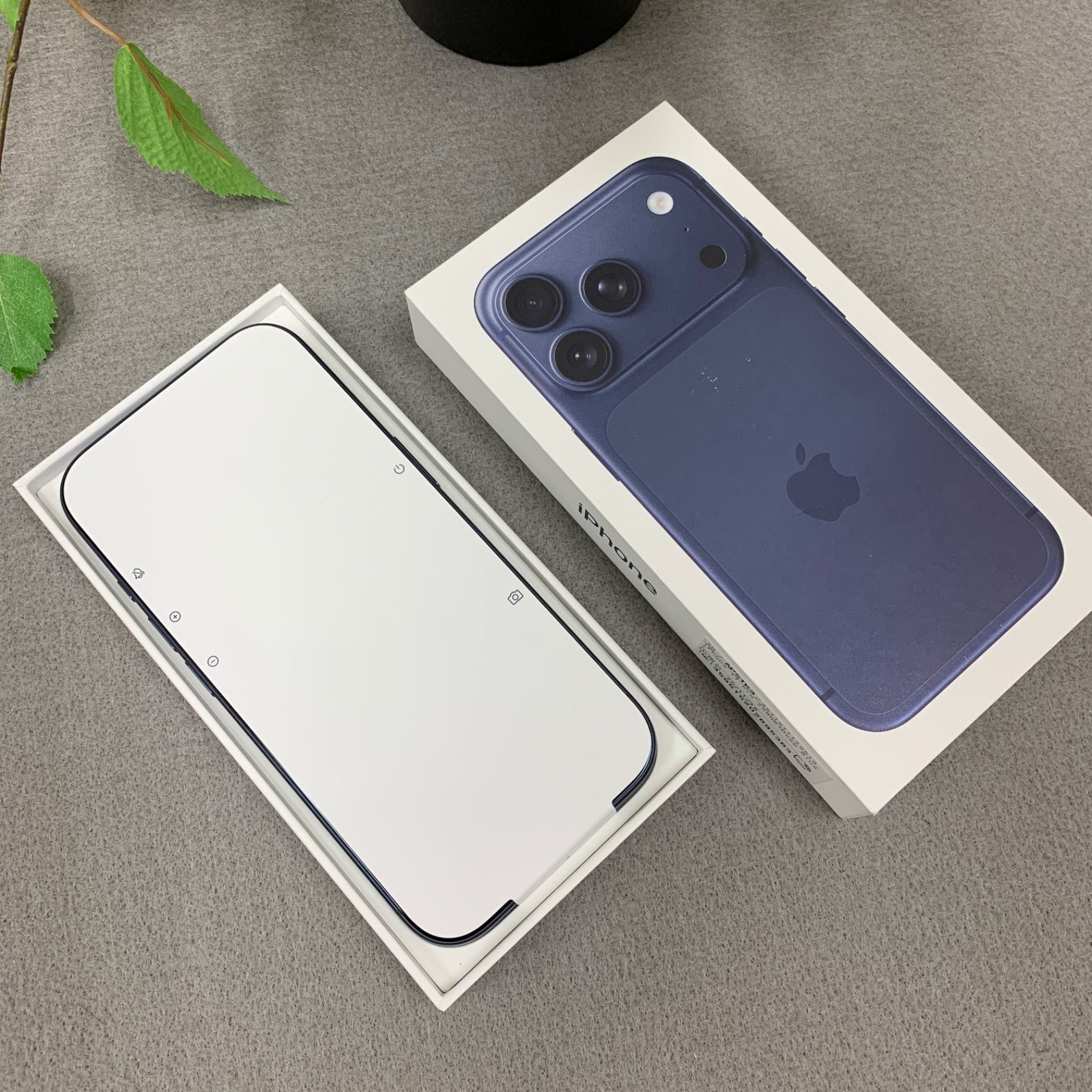iPhone17pro 256GB ディープブルー✳︎未使用に近い✳︎明日発送 極美品 iPhone17 Proディープブルー256GB iPhone 17 Pro 【新品 未開封