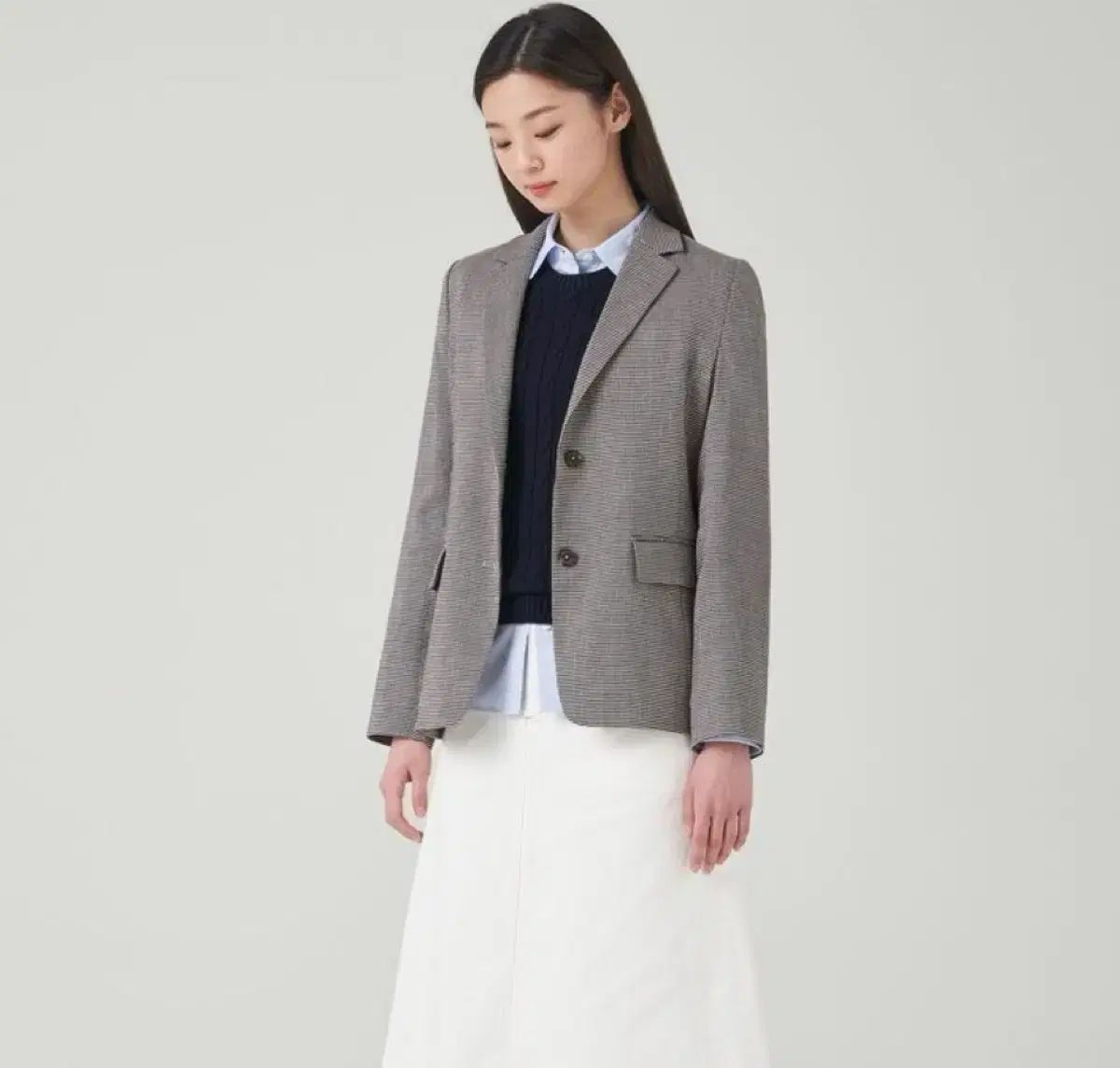 BEAN POLE ビーンポール チェック 春 秋 ジャケット L 公式通販