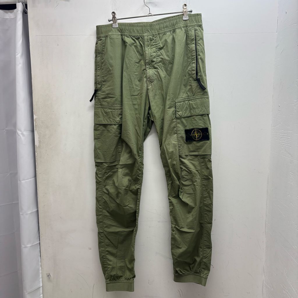 Asapmode Stacked Oil Coating Pants asapmode Stacked Oil Coating