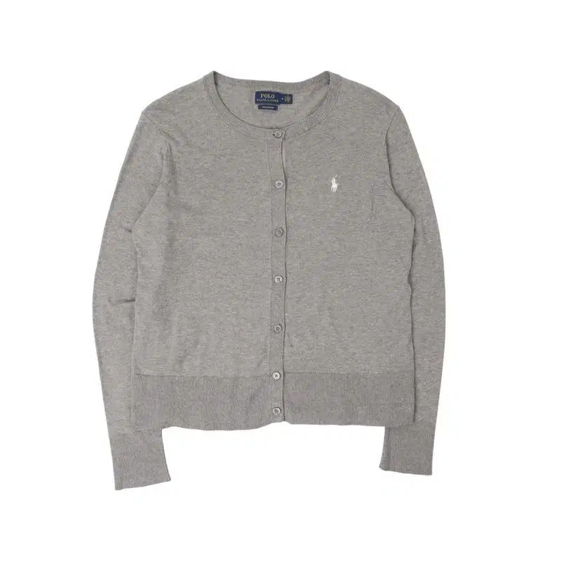 ポロラルフローレン グレー ニット カーディガン