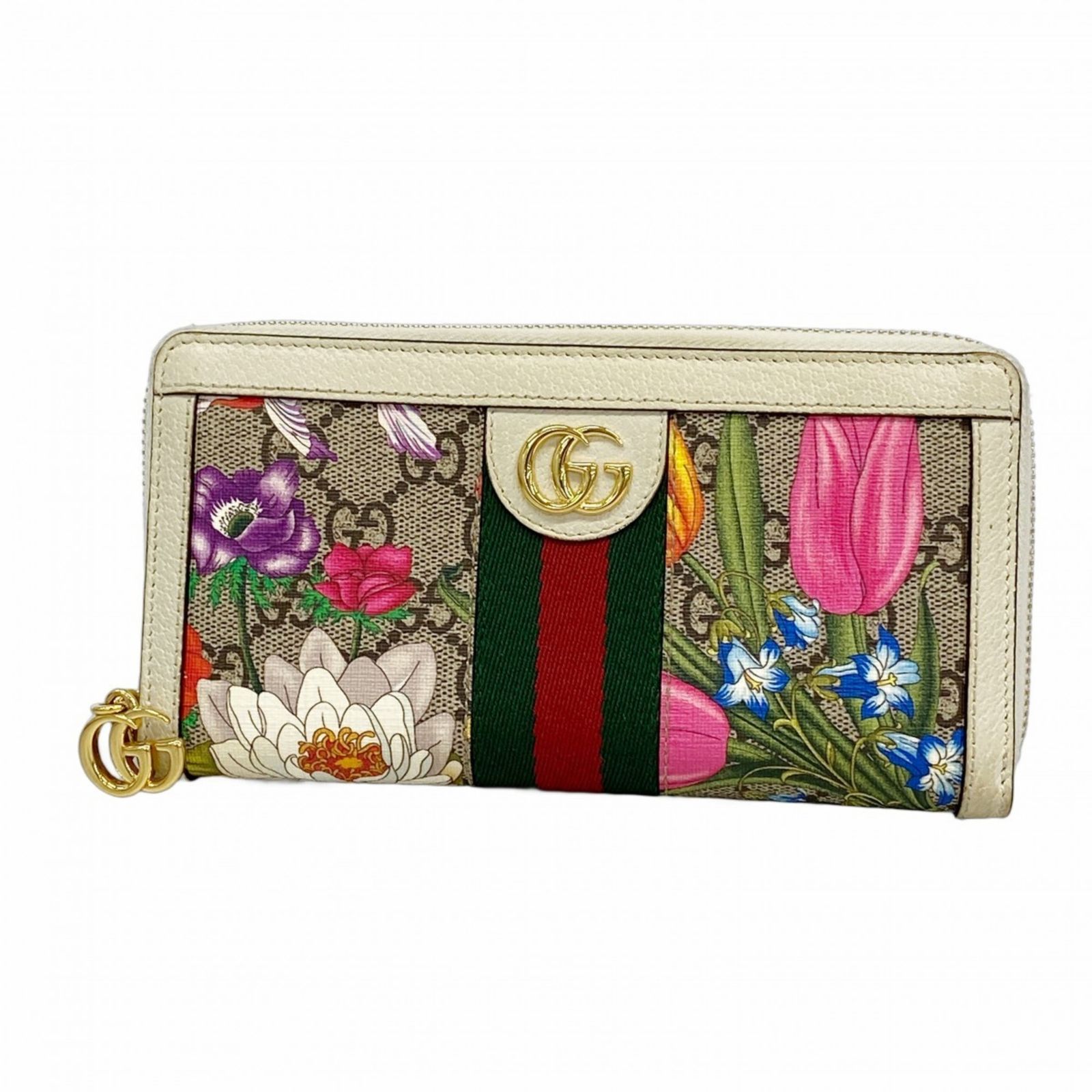 グッチ(Gucci) グッチ 長財布 オフィディア GGフローラ 523154 