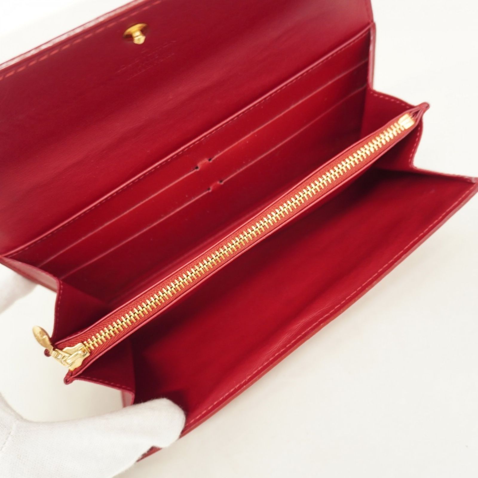 ルイ・ヴィトン(Louis Vuitton) ルイ・ヴィトン 長財布 ヴェルニ