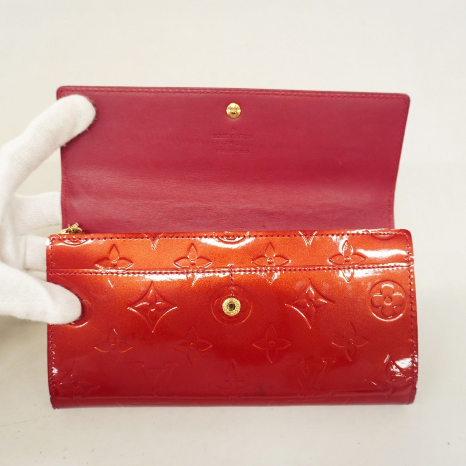 ルイ・ヴィトン(Louis Vuitton) ルイ・ヴィトン 長財布 ヴェルニ