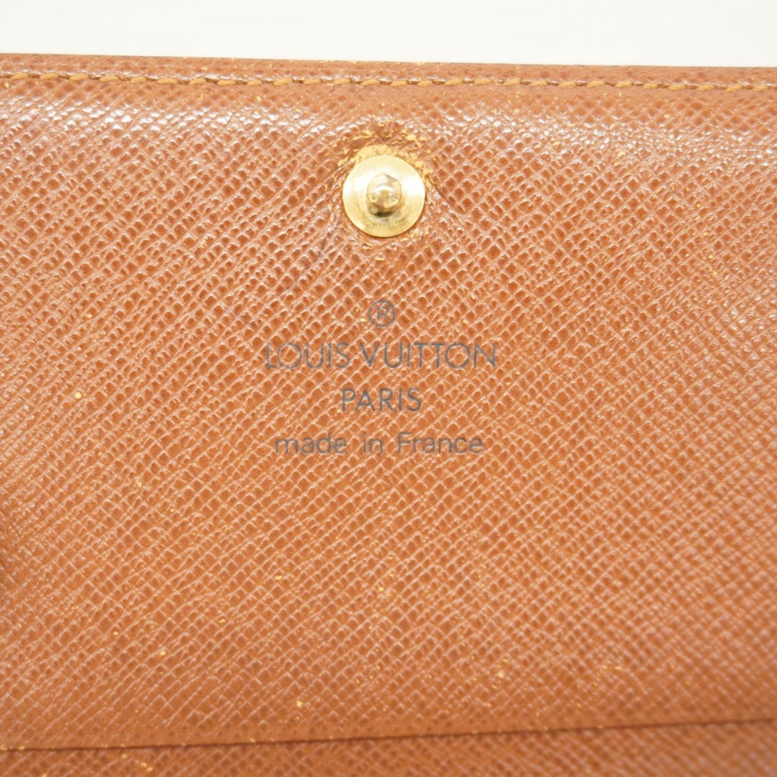 ルイヴィトン 財布 M61730 ポルトモネビエトレゾール モノグラム eBay出品 1225_2022 Louis Vuitton ルイヴィトン モノグラム ポルト