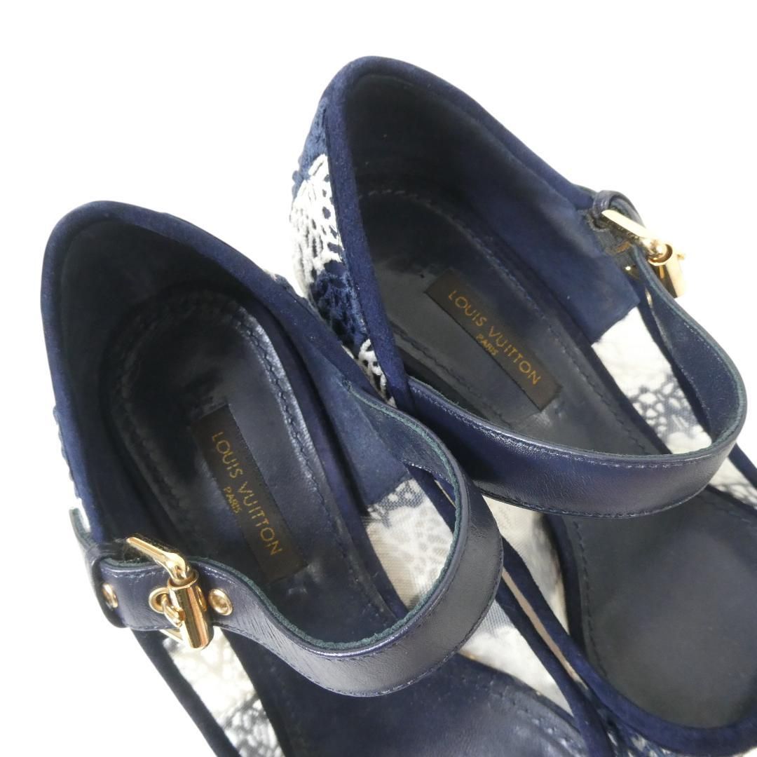 美品 LOUIS VUITTON ルイヴィトン サイズ34 約21.5㎝ エスパドリーユ