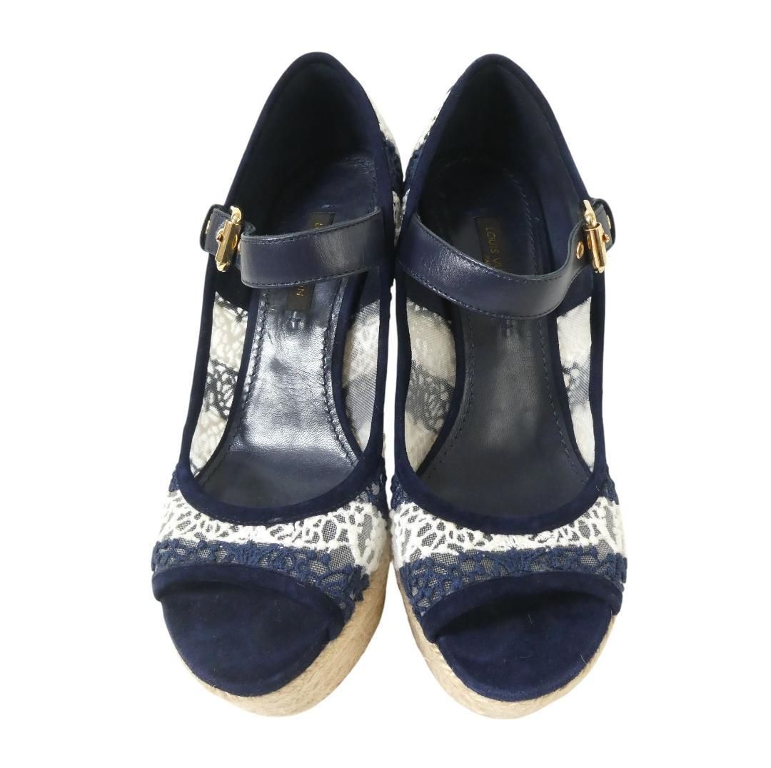 美品 LOUIS VUITTON ルイヴィトン サイズ34 約21.5㎝ エスパドリーユ