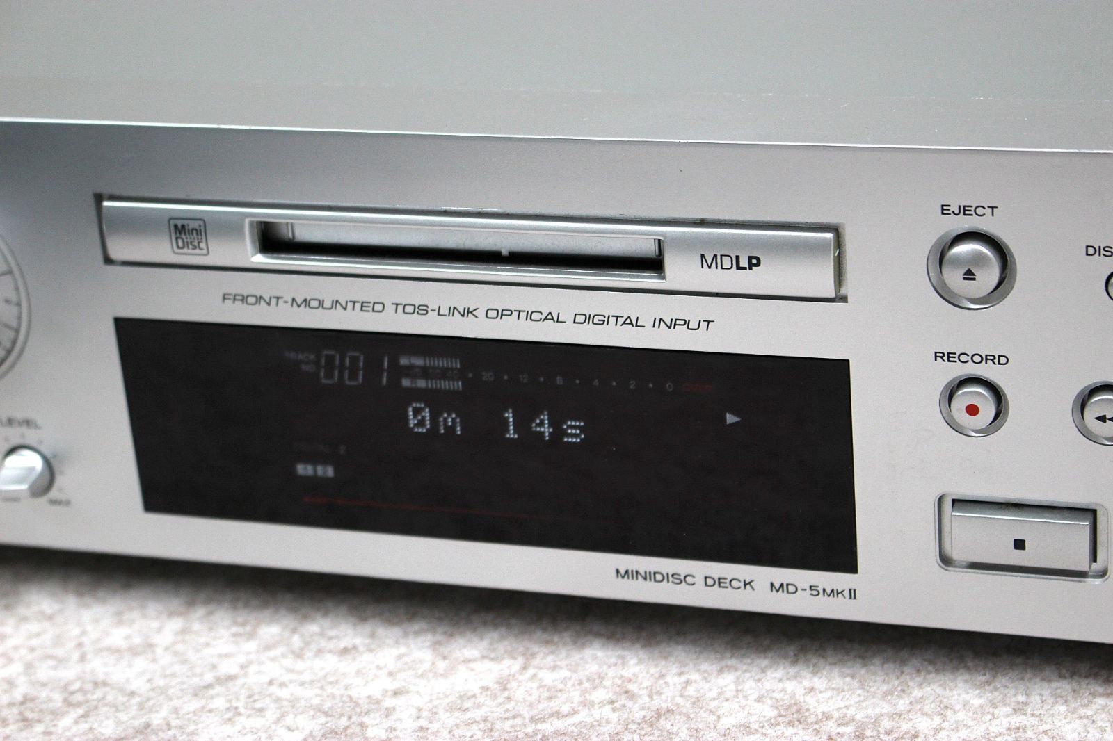 TEAC MDレコーダー MD-5 MKⅡ MDLP対応 シルバー色 - メルカリ