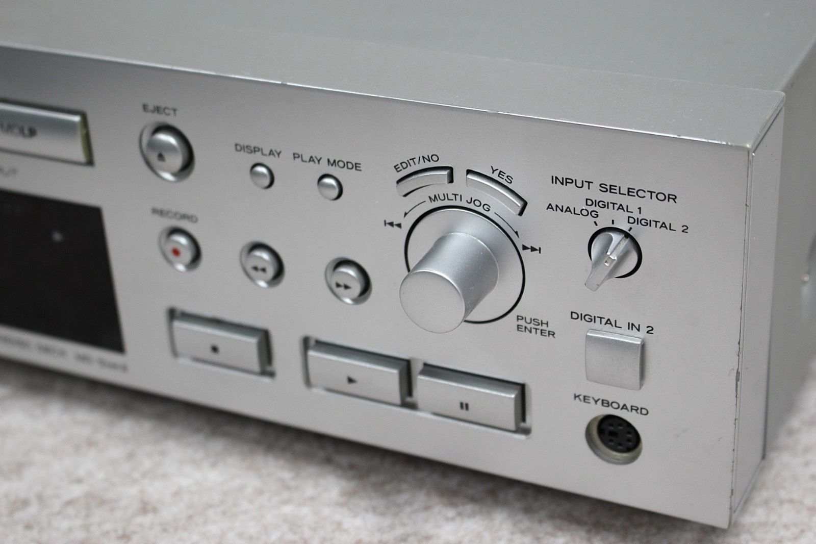 TEAC MDレコーダー MD-5 MKⅡ MDLP対応 シルバー色 - メルカリ