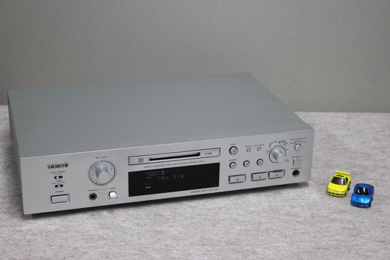 TEAC MD-5 MKII 純正リモコン MDレコーダー　LP対応　mk2 TEAC MD-5 MKII 純正リモコン MDレコーダー LP対応 mk2 TEAC MD-5 MKII