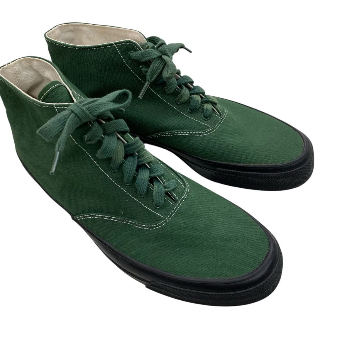 美品 20AW HOMME PLISSE ISSEY MIYAKE WAKOUWA CANVAS DECK SHOES-HI