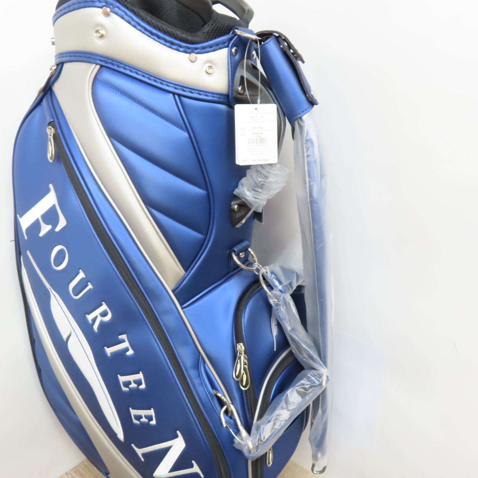 未使用保管品 FOURTEEN キャディバッグ CB0212 ネイビー