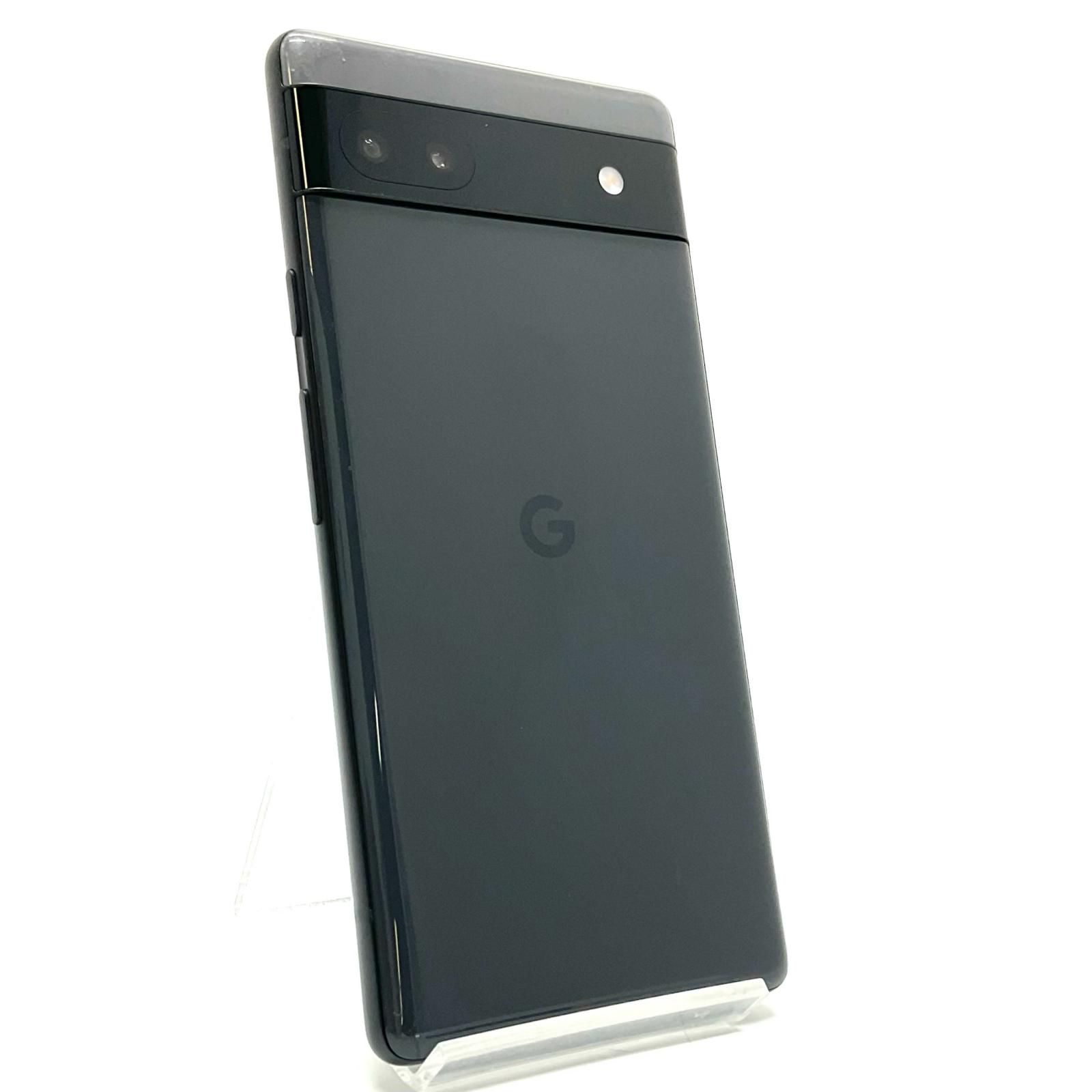 Google Pixel 6a 128GB チャコール au SIMフリー 白ロム 動作確認済
