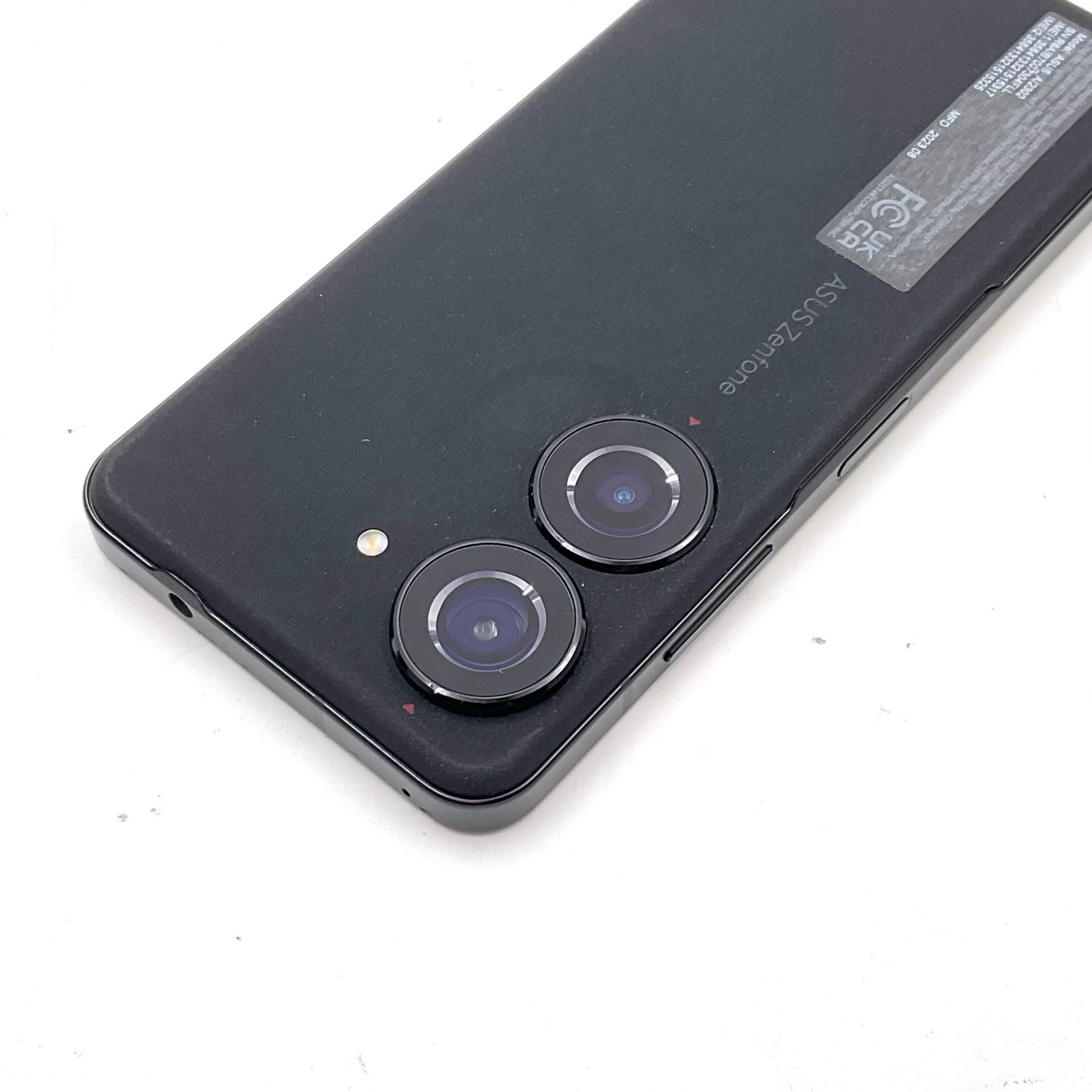 ASUS Zenfone 10 256GB ミッドナイトブラック SIMフリー AI2302 白ロム