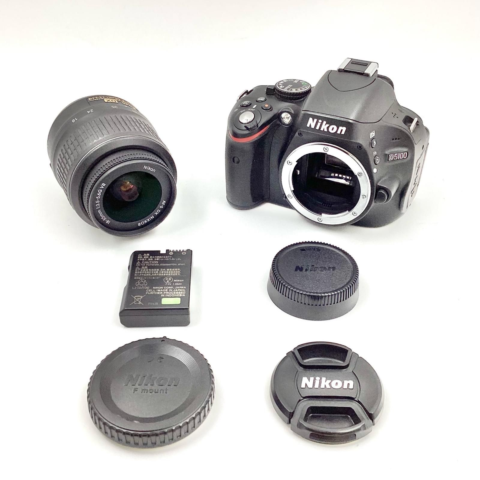 【返品保証・動作確認済】Nikon D5100 標準ズームレンズキット Amazon | Nikon デジタル一眼レフカメラ D5100 18-55VR レンズキット