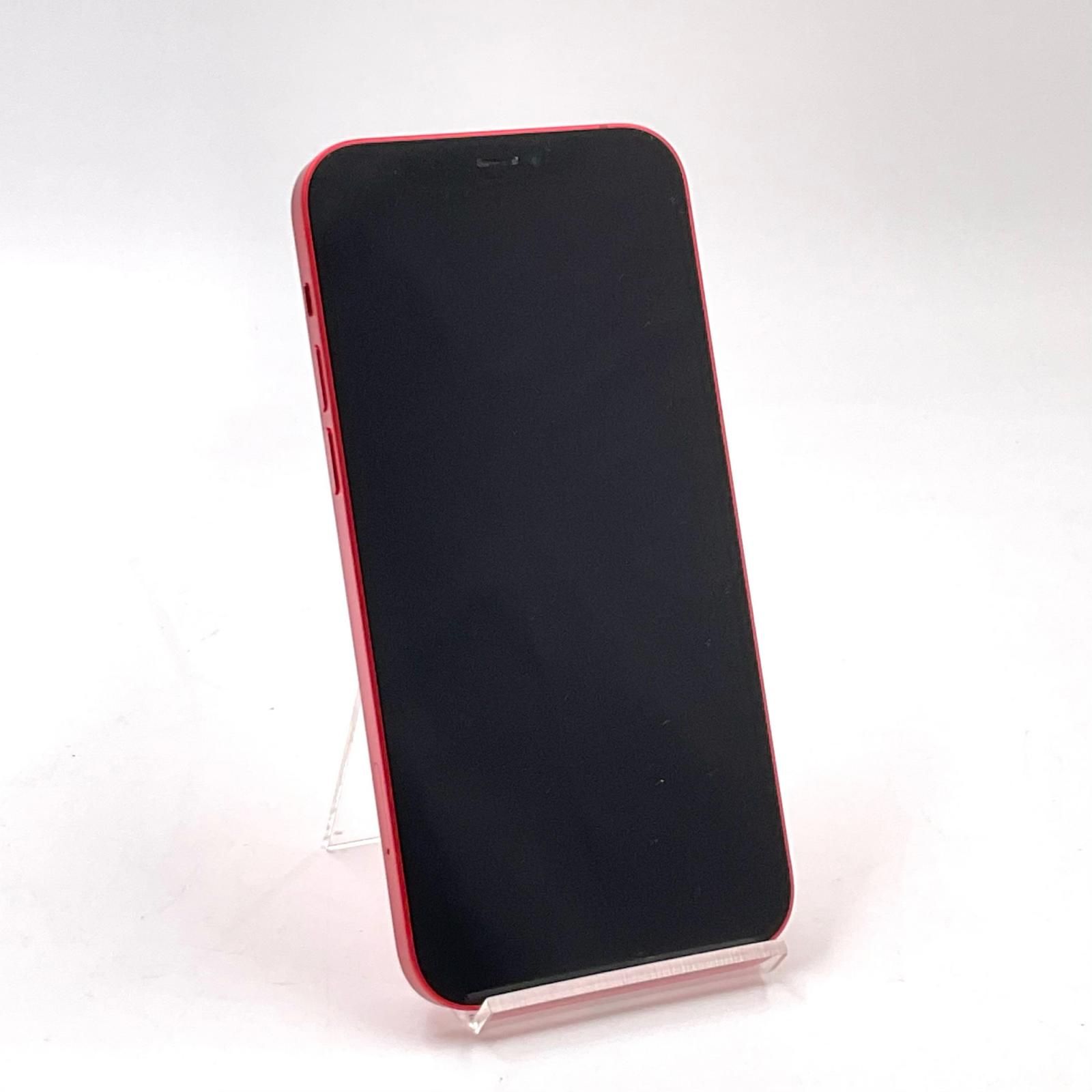 iPhone 12 256GB (PRODUCT)RED SIMフリー 白ロム 動作確認済 93%【全額