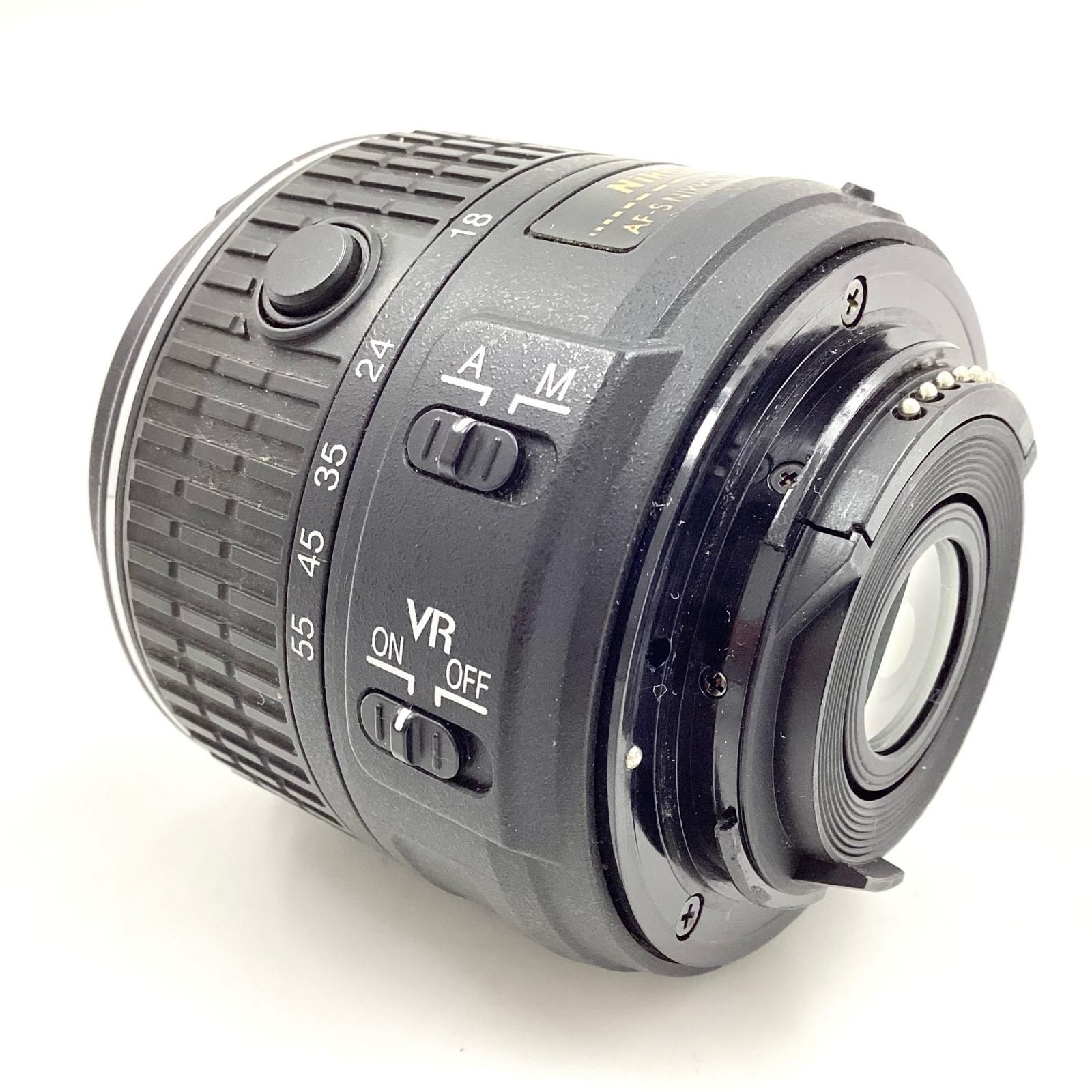 全額返金保証】【最速発送】Nikon AF-S DX NIKKOR 18-55mm f/3.5-5.6G