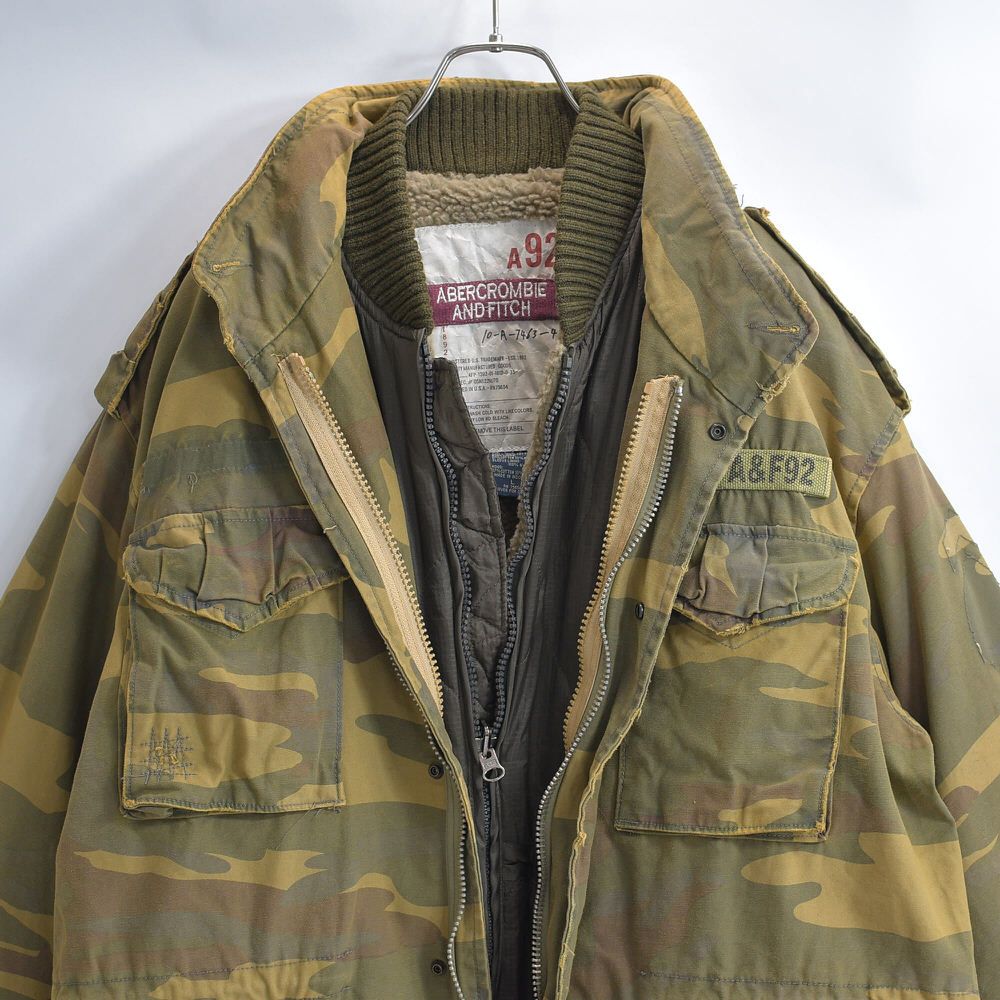 00s Abercrombie and Fitch アバクロンビー＆フィッチ M-65型 3WAY 