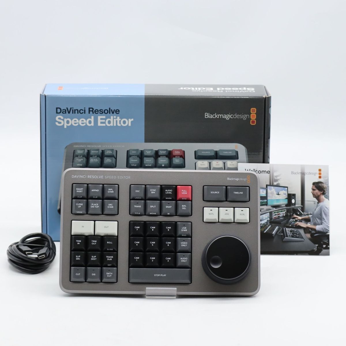 Blackmagic Design DaVinci Resolve Speed Editor 専用コントローラー