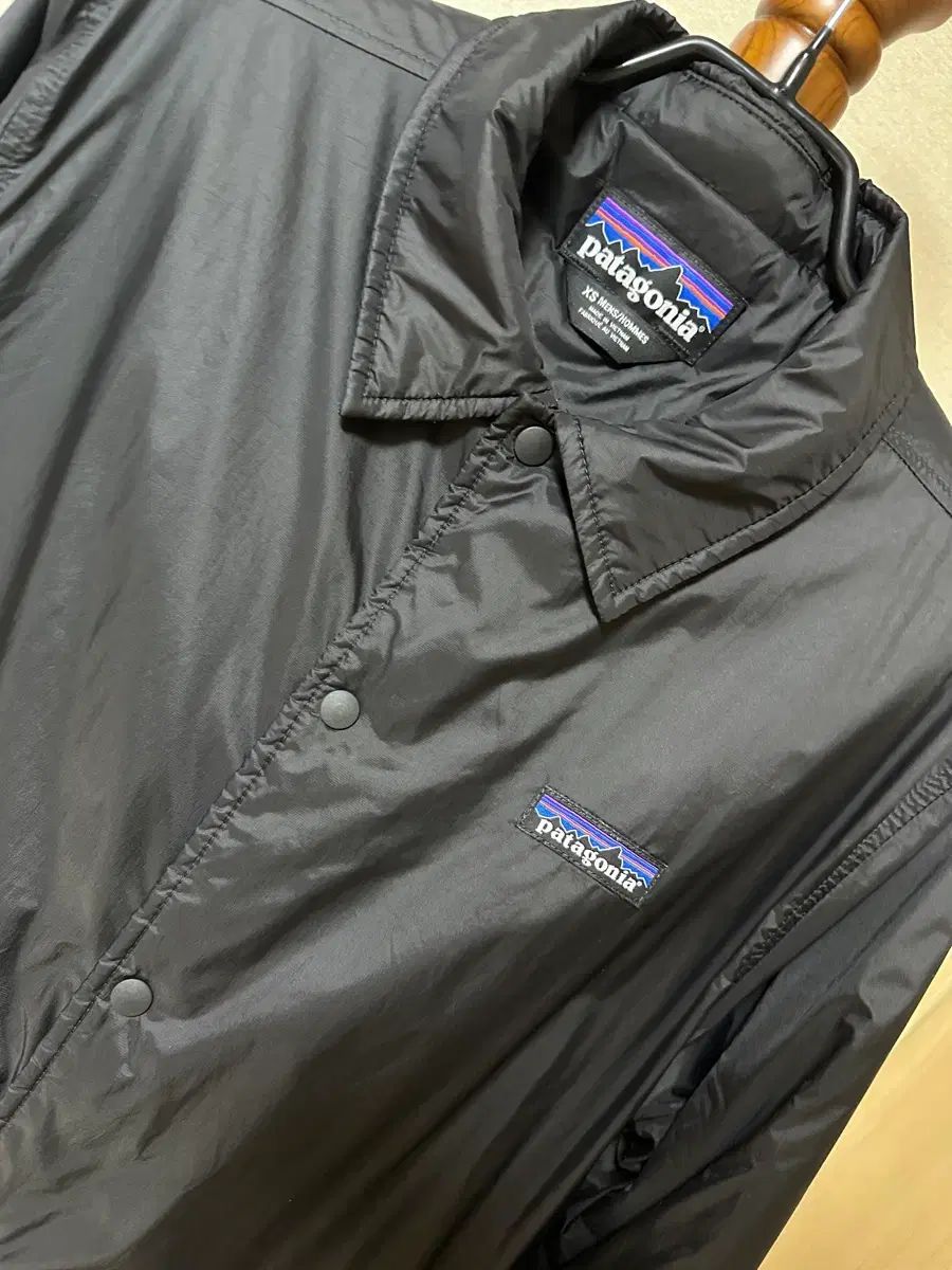 patagonia コーチジャケット　ブラック　L 美品メンズ モハーヴェ トレイルズ コーチズ ジャケット ブラックL
