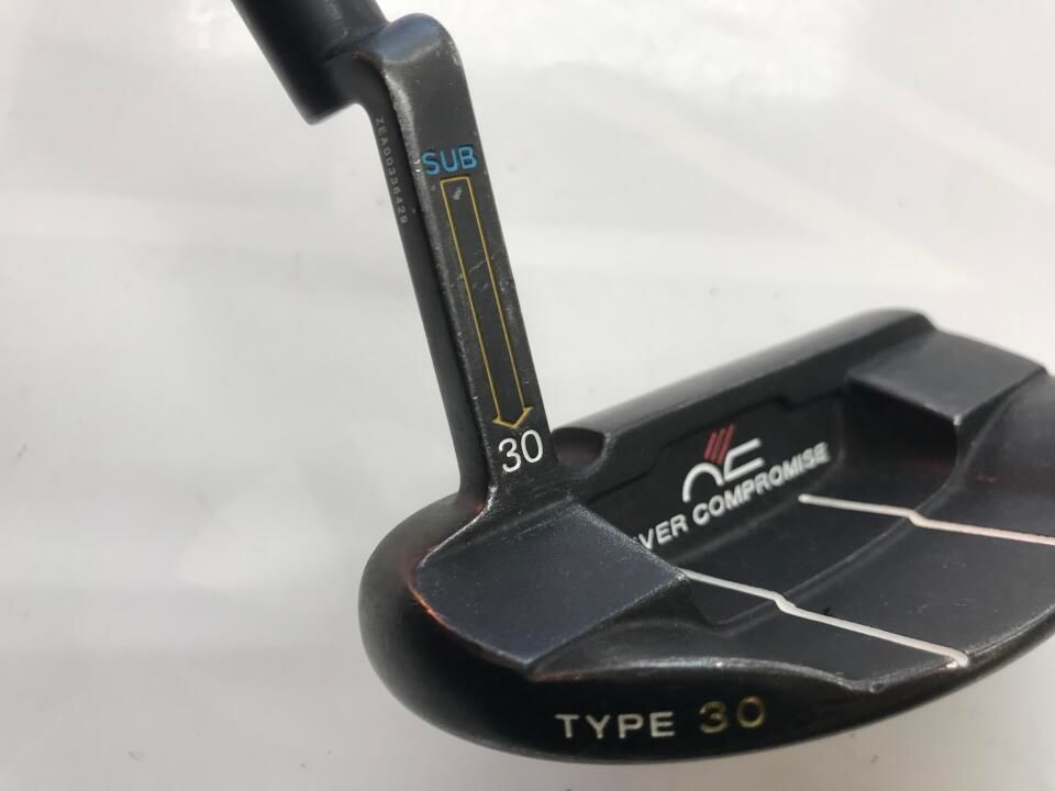 NEVER COMPROMISE TYPE 30 パター 34㌅ 未使用に近い NEVER COMPROMISE