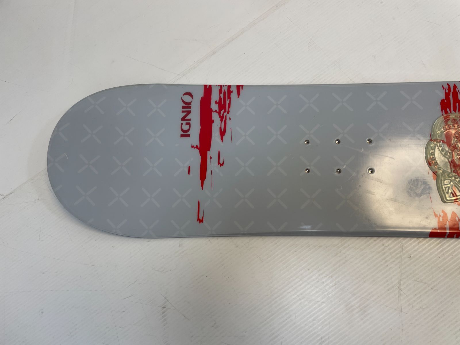 ◇メンテ済◇ Jr スノーボード IGNIO GRY TEAM 108 cm ジュニア 子供