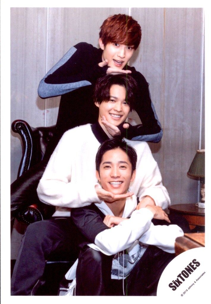 SixTONES 19年 アーティスト写真オフショット 松村北斗/田中樹