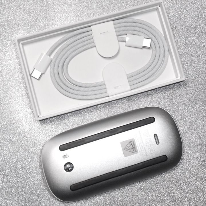【 A3204 】Magic Mouse(USB-C)  最新マジックマウス白 Amazon.com: Apple Magic Mouse - White Multi-Touch Surface