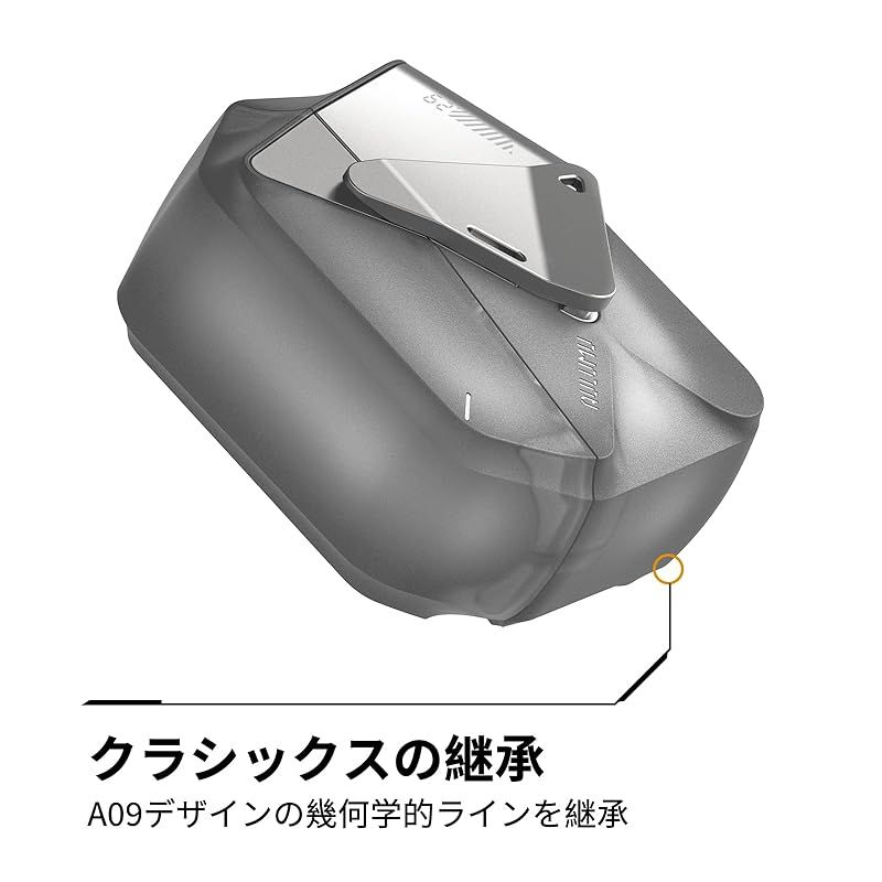 Aulumu A29 AirPods 4 ケース エアポッズ 第4世代 ケース (2024) ジオ