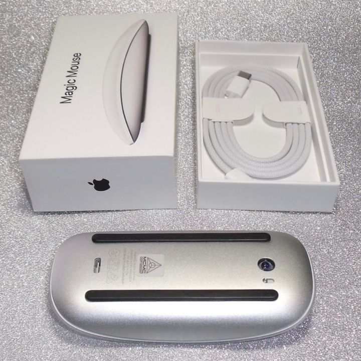 Magic Mouse(USB-C) A3204 white 最新マジックマウス白色 - メルカリ
